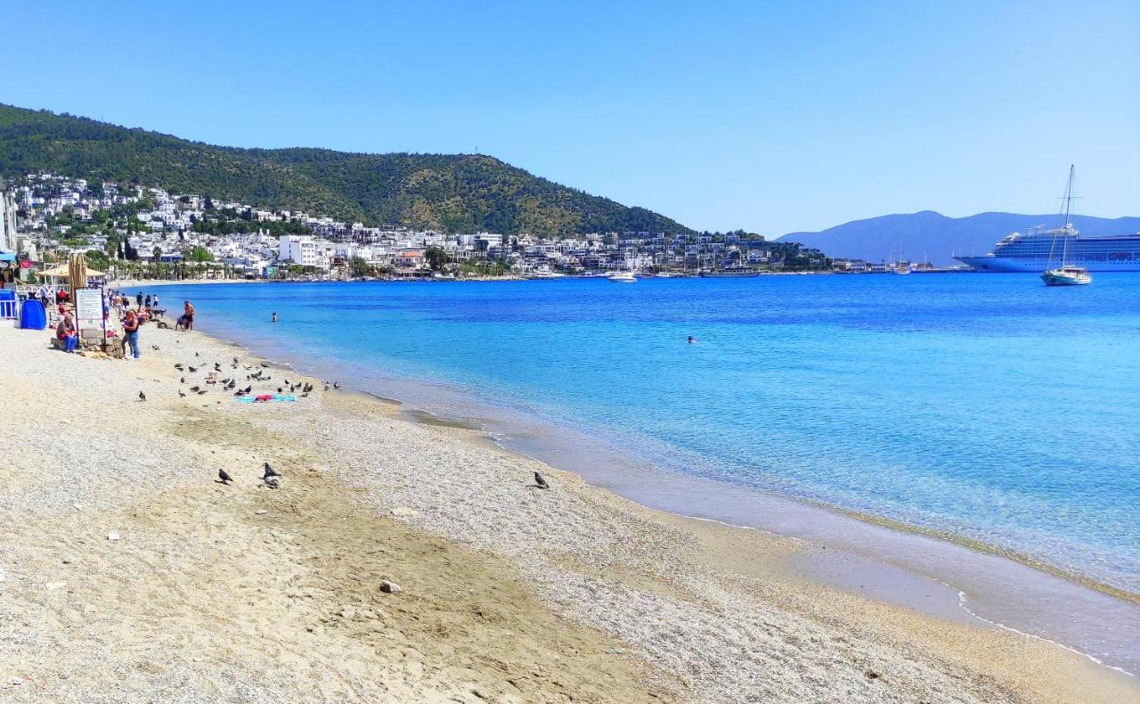 Central, Cozy, 15 Min Walk To The Beach, Fast Wi-Fi, Free Parking, 4Ppl Bodrum Exteriör bild